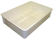Pizza Dough Box 18" X 26" X 6" White