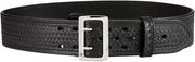 Aker Leather B01 Sam Browne Duty Belt, Full Leather-Lined, 2.25″ Wide | Two-Prong Chrome Buckle, Made in USA. Gun Belts
