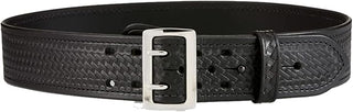 Aker Leather B01 Sam Browne Duty Belt, Full Leather-Lined, 2.25″ Wide | Two-Prong Chrome Buckle, Made in USA. Gun Belts