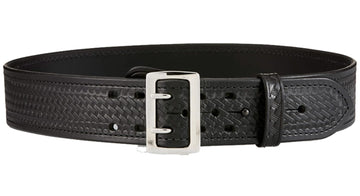B01 Sam Browne Duty Belt by Aker Leather – 50 Inch, Black e, Model Aker Leather