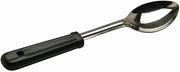 HUBERT Serving Spoon Stainless Steel with Black Comfort Grip Handle - 11"L