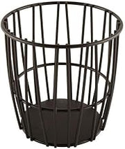 G.E.T. 4-32038 Basket, Iron Powder Coated, 4-1/4" Diameter x 4-1/2"H, Tall Round, Case of 24