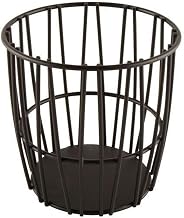 G.E.T. 4-32038 Basket, Iron Powder Coated, 4-1/4" Diameter x 4-1/2"H, Tall Round, Case of 24