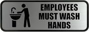 Cosco Employee Wash Hands Sign