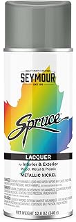 Seymour 98-17 Spruce Metallic Enamel Spray Paint, Nickel