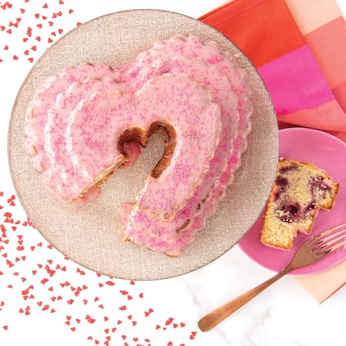 Nordic Ware Tiered Heart Bundt / 12 Cup / Toffee Bundt Pans