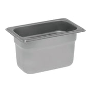 Allied Buying Corp CAST-1904 Steam Table Pan - 24 Gauge by HUBERT – 4.0 inches, Stainless Steel, Model 57183
