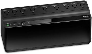 APC UPS 850VA/450W UPS Battery Backup & Surge Protector for PC, Router, NAS | Back-UPS UPS battery backup for home office electronics — 35-min runtime, surge protection, dual USB-A charging port