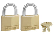 Master Lock 1 / Keyed-Alike / 18 Pack Keyed Padlocks
