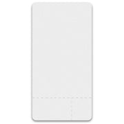 Blank Top Perforated Scale Label White by Heartland Label Printers – 4.5" x 2.25", Paper, White, Model 1913-BTP