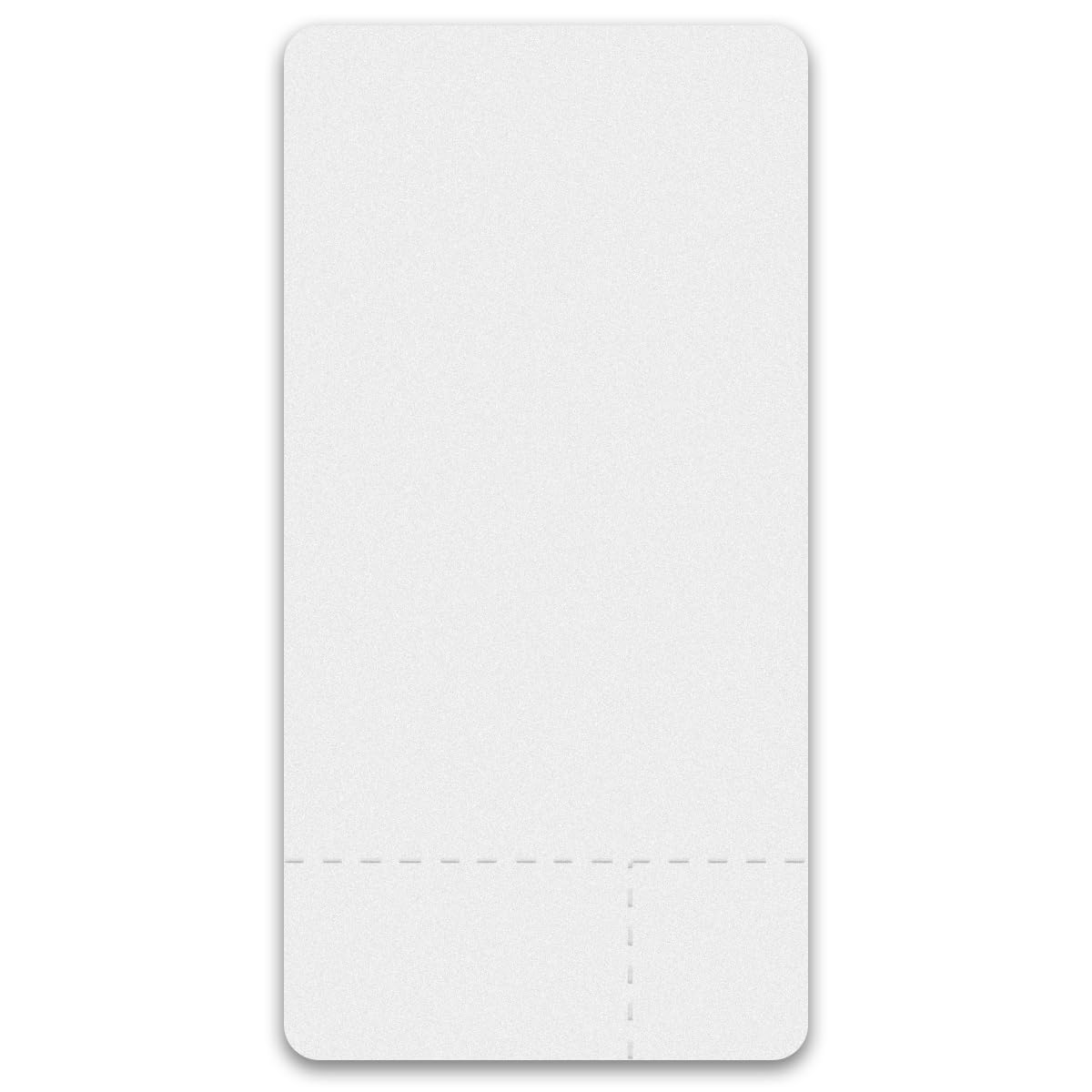 Blank Top Perforated Scale Label White by Heartland Label Printers – 4.5" x 2.25", Paper, White, Model 1913-BTP