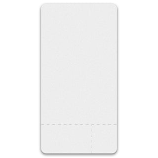 Blank Top Perforated Scale Label White by Heartland Label Printers – 4.5" x 2.25", Paper, White, Model 1913-BTP