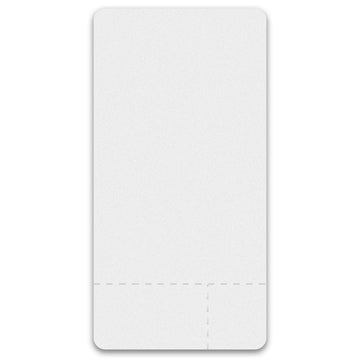 Blank Top Perforated Scale Label White by Heartland Label Printers – 4.5" x 2.25", Paper, White, Model 1913-BTP