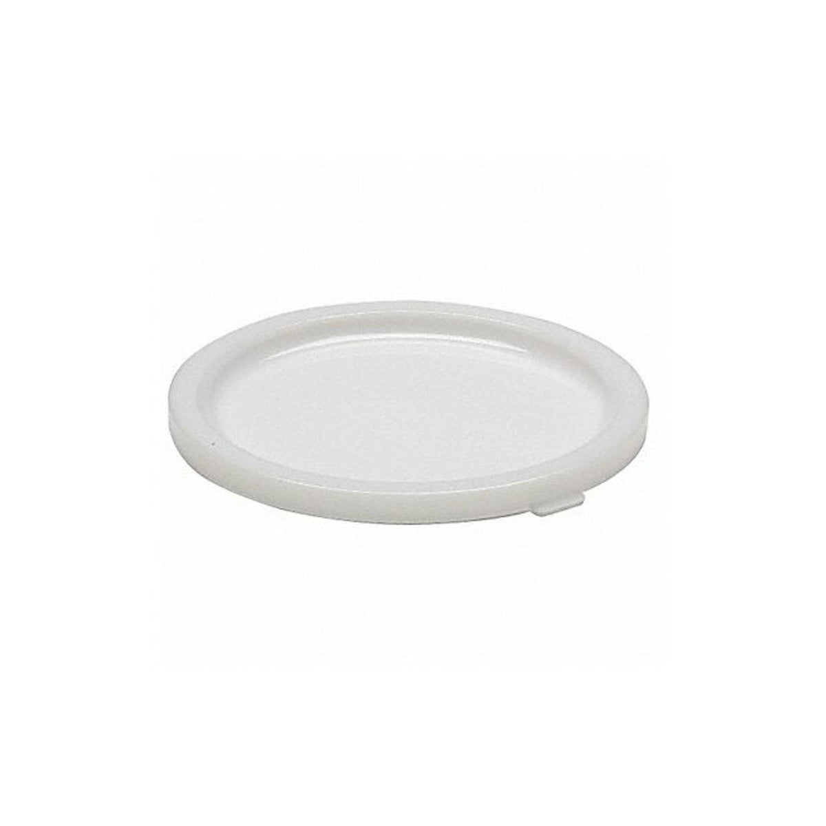 Cover, For Storage Container, 12, 18 & 22 Qt., Natural White, Polyethylene (6 Pieces/Unit) by Cambro – 11", Polyethylene, White, Pack of 6, Model RFSC12148