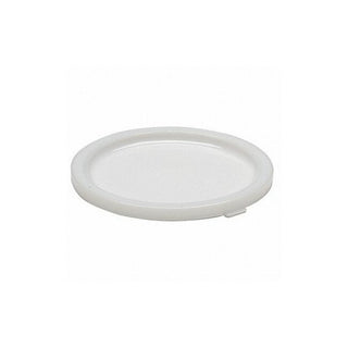 Cover, For Storage Container, 12, 18 & 22 Qt., Natural White, Polyethylene (6 Pieces/Unit) by Cambro – 11", Polyethylene, White, Pack of 6, Model RFSC12148