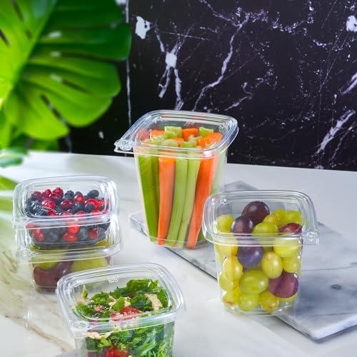 BUT-N-LOC 12oz / Clear / 12.0 fluid_ounces Clamshell Take Out Containers