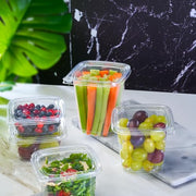 BUT-N-LOC 16oz / Clear / 16.0 fluid_ounces Clamshell Take Out Containers