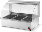 Vollrath 40732 Cayenne Bain Marie Countertop Heater Deli Display Case, 120v
