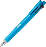 Zebra Technologies Zebra Clip-On Multi F Series 4 Color 0.7 mm Ballpoint Multi Pen/0.5 mm Pencil, Fresh Blue Body (B4SA1-FBL)