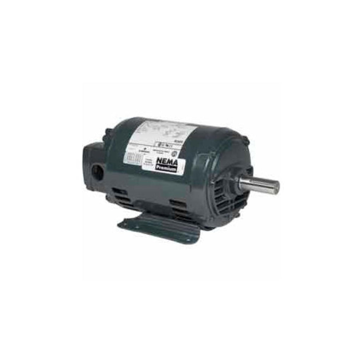 5 HP, ODP, 1760 RPM, 3-Phase by US Motors – Copper, Multicolor, Model D5P2H