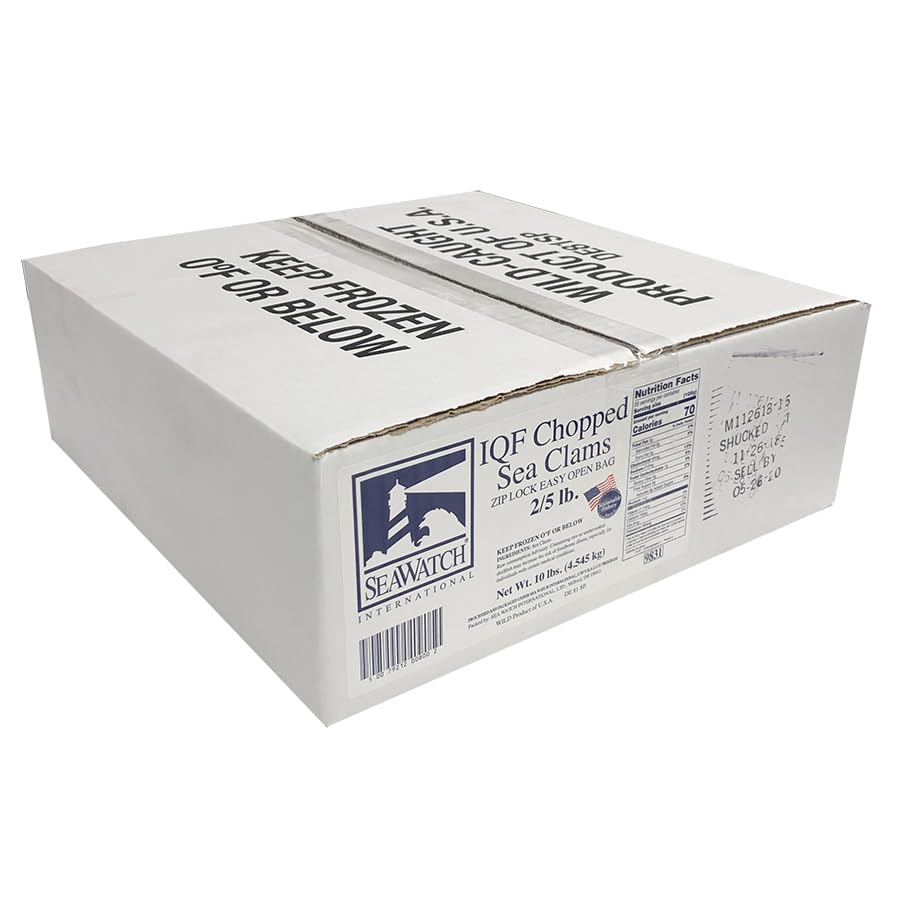 Frozen Chopped Clam Meat by Sea Watch – Pack of 2, Model 9831