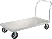 Platform Truck with Smooth Deck, Aluminum, 48 x 30, 2400 Lb. Cap.