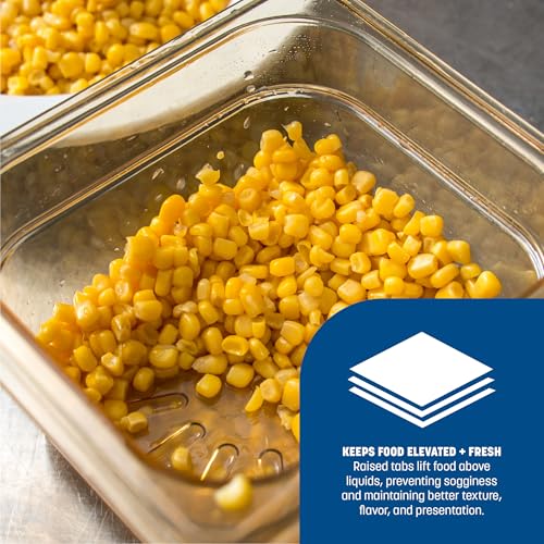 Carlisle FoodService Products Sixth Size 1 pack / Amber / Modern Storage & Transport