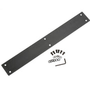 Table Top Connector Bracket by Global Industrial – 23-5/8"L x 3-1/8"W x 3-1/8"D, Metal, Black, Model 277500