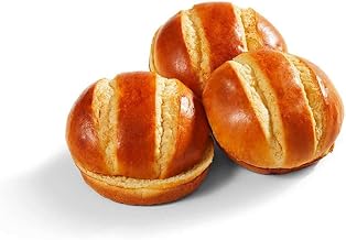 Klosterman Double Split Challah Bun, 4 inch -- 96 per case.