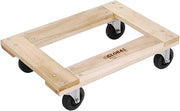 Global Industrial Hardwood Dolly - Open Deck, 36 x 24, 1000 Lb. Capacity