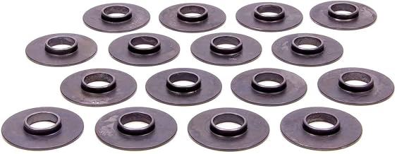 PAC RACING SPRINGS PAC-S134-16 Valve Spring Locator - Inside - 0.030 in Thick - 1.500 in OD - 0.570 in ID - 0.715 in Spring ID - Chromoly - Set of 16
