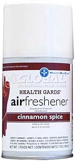 Hospeco AirWorks 7906 Metered Aerosol Air Fresheners, Cinnamon Spice, 12/Case