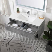 Elegant Decor 42" - Single / Grey / Modern Wheel Care