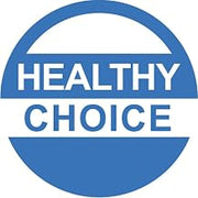 HUBERT Food Advisory Labels White Imprint "Healthy Choice" - 1"Dia, 1000 Per Roll