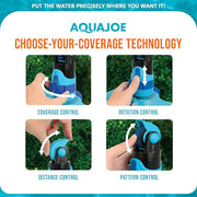 Aqua Joe w/ Lie-Flat Metal Base for Any Landscape / Promo Kit / 1 Sprinklers
