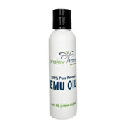 ® Emu Oil for Hair and Body - 100% Pure & Refined Emu Oil for Skin & Hair Care | Premium Quality Hydration & Nourishment | 4 Fl. Oz by Longview Farms – 4 Fl Oz (Pack of 1)