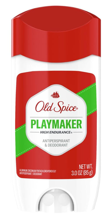 Anti-Perspirant 3 Ounce Playmaker Solid (88ml) by Old Spice – 3 Ounce (Pack of 1), Model 12044017906