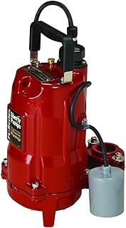 Liberty Pumps FL51A Mid Range Head Effluent Pump, 1/2 HP, 115-volt
