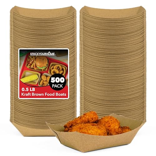 Stock Your Home 1/2 lb / 500 / 500.0 Serving Trays