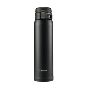 Stainless Steel Vacuum Insulated Mug by Zojirushi – 20 Ounces, Stainless Steel, Black, Model SM-SA60BA