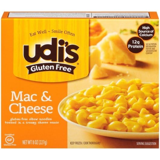 Udis Mac and Cheese Meal by Udi's – 8 ounces