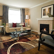 Oriental Weavers 5'3" x 7'7" (5'3" x 7'6" Rectangle) / Brown, Black / Contemporary/Casual Area Rugs
