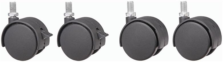 Global Industrial 2" Caster Kit for Pedestal File, 4/Pack