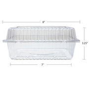 Inline Plastics SureLock 194 oz. Clear PET Plastic Food Container | 200/Case by Inline Plastics Corporation – 194.0 ounces, Plastic, Clear, Pack of 200, Model SLP88