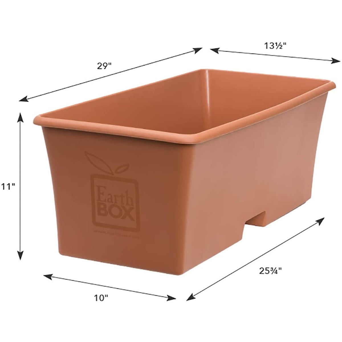 Organic Terra Cotta Kit by EarthBox – 20.96 gallons, Plastic, Terra Cotta, Pack of 2, Model 80155