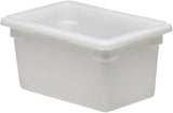 Cambro 12189P148 4 gal Polyethylene Food Storage Containers, White (6/Case)