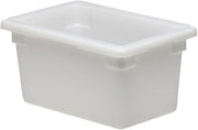 Cambro 12189P148 4 gal Polyethylene Food Storage Containers, White (6/Case)