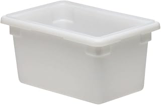 Cambro 12189P148 4 gal Polyethylene Food Storage Containers, White (6/Case)