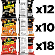 Smartfood White Cheddar & Flamin' Hot / 0.5 Ounce (Pack of 40) / 1 Popped