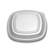 Forum Clear Plastic Low Dome Lid Only by D and W Fine Pack – Plastic, Pack of 200, Model CL213-100-1